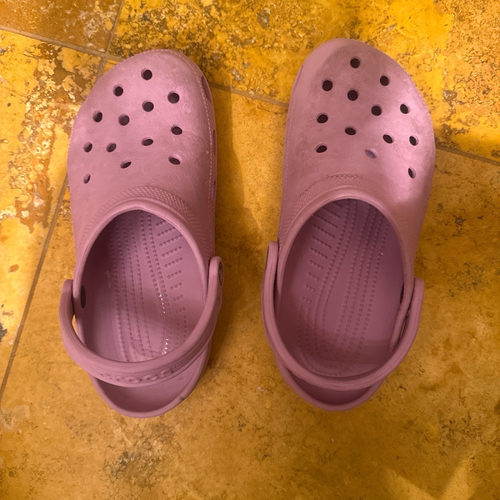 Purple Clogs
